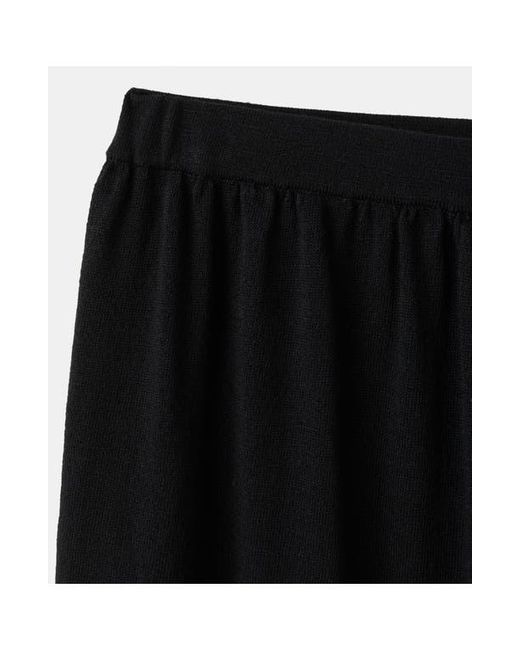 Mango Black Lalala Cuffed Pants