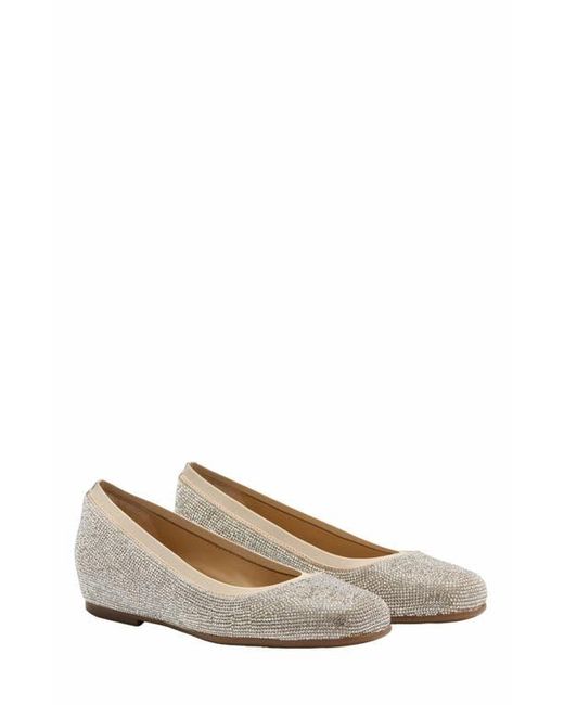 ABEO White Cadence Ballet Flat