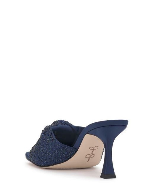 Jessica Simpson Blue Evirra Slide Sandal