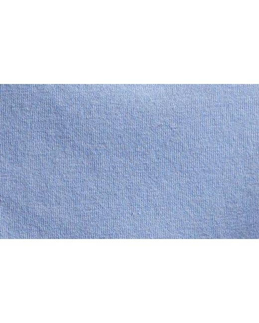 Herno Blue Cotton Jersey Shell