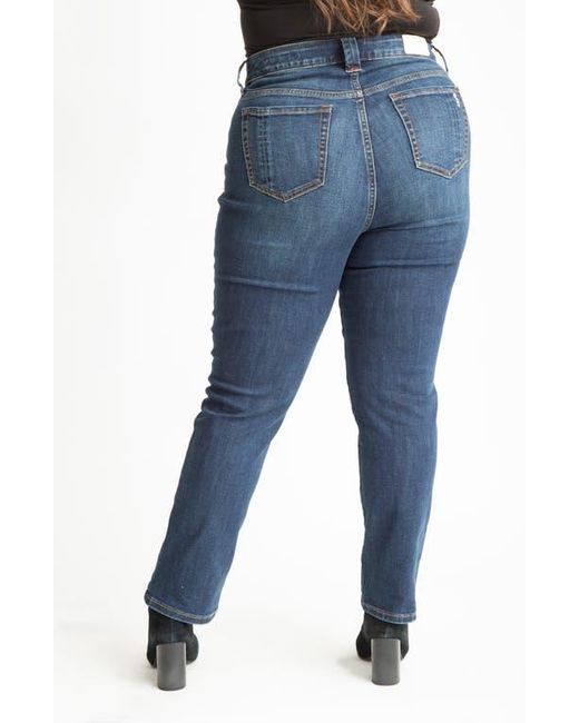 Slink Jeans Blue High Waist Straight Leg Jeans