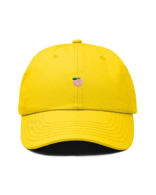 Alix Yellow Lil Peach Dad Cap