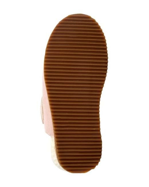 Revitalign Pink Amelia Faux Fur Lined Slide Slipper