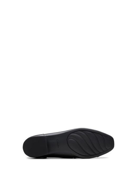 Clarks Black Krystine May Cap Toe Pump