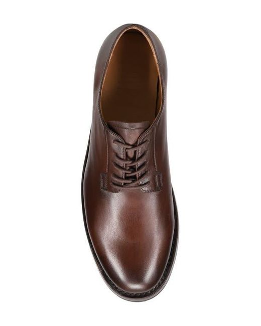 Frye Brown Dylan Plain Toe Oxford for men