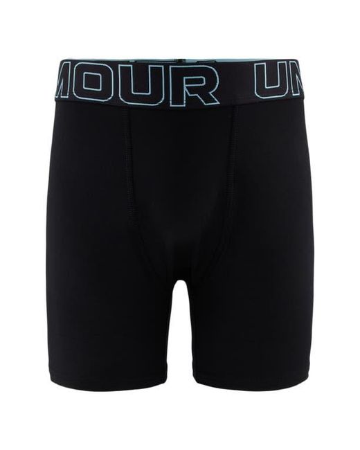 Under Armour Black Assorted 3-Pack Ua Performance Tech Boxer Briefs for men