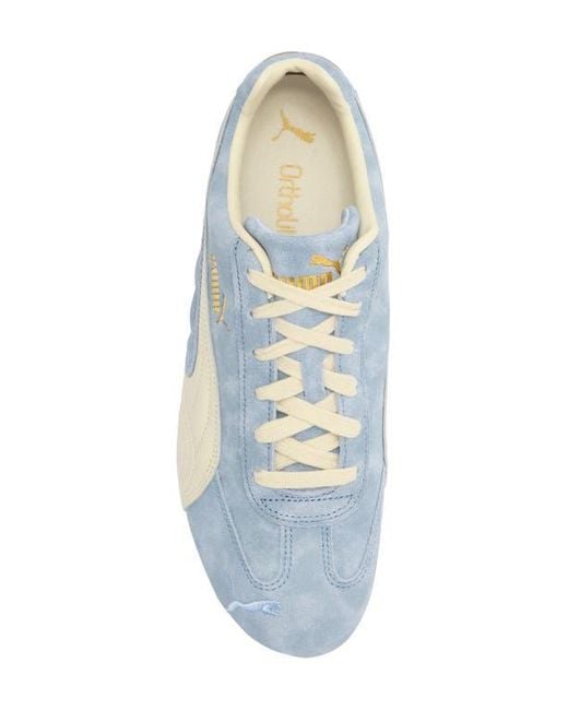 PUMA Blue Speedcat Faded Sneaker for men