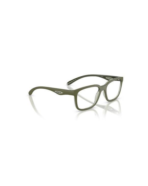 Arnette Green 54Mm Square Optical Glasses for men