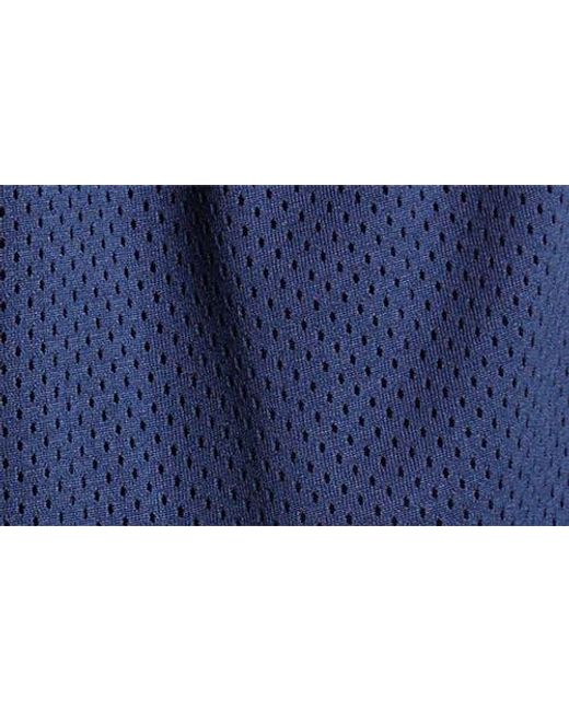 PacSun Blue Mesh Basketball Shorts