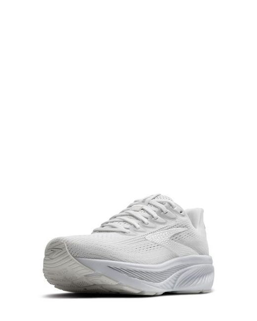 Brooks White Ghost 17 Running Shoe