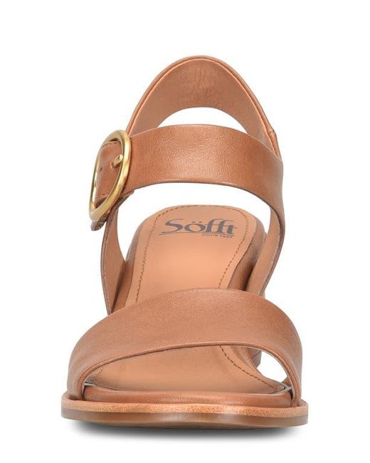 Söfft Pink Chevonne Ankle Strap Sandal