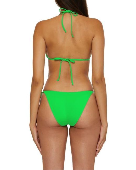 Becca Green Color Code Triangle Bikini Top