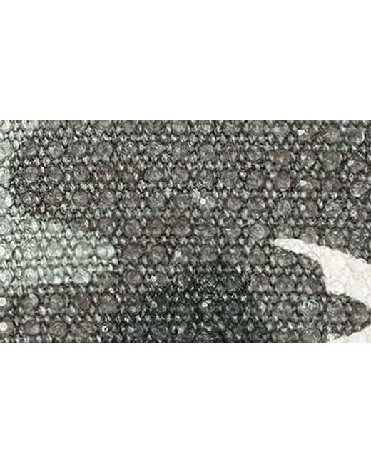 Kurt Geiger Metallic Micro Kensington Faux Leather Crossbody Bag