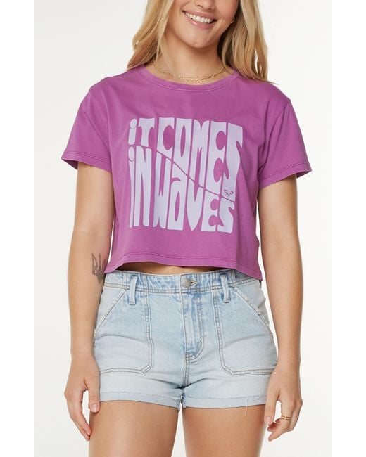 Roxy Purple Comes