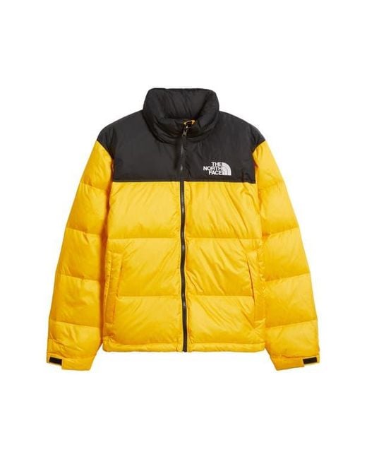 The North Face Orange 1996 Retro Nuptse 700 Fill Power Down Packable Jacket for men