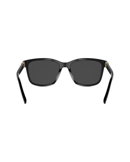 Dior Black Petit Cd S2I 54Mm Rectangular Sunglasses