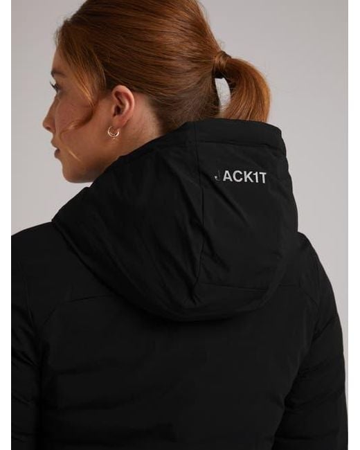 Jacket Black Cosmos Hooded Jacket