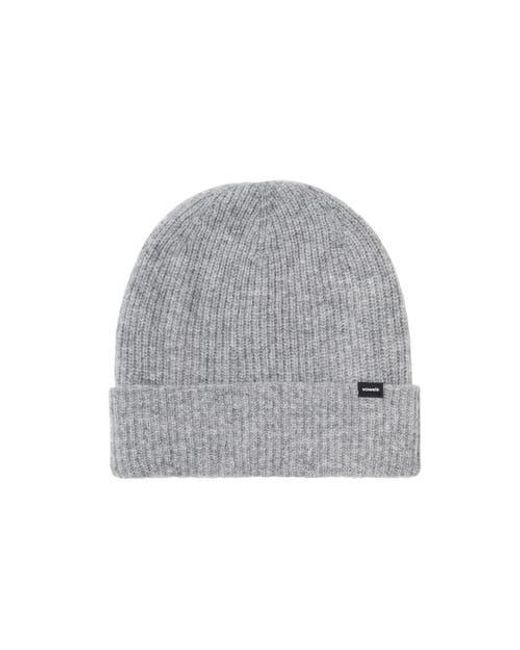 vowels Gray Beanie for men