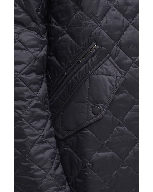 Barbour Black Flyweight Chelsea Quilted Jacket for men