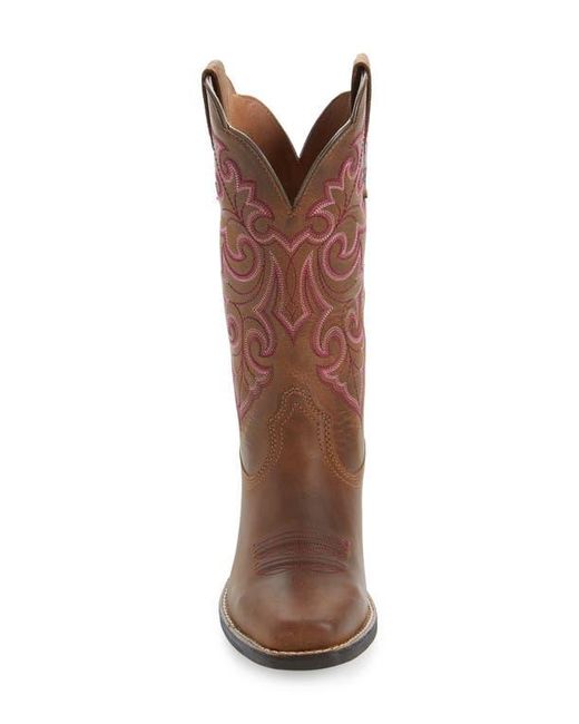 Ariat Brown Roundup Western Boot