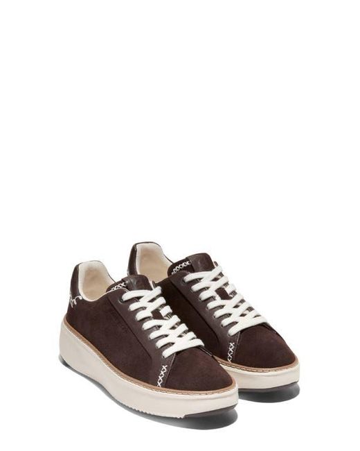 Cole Haan Brown Grandpro Topspin Sneaker