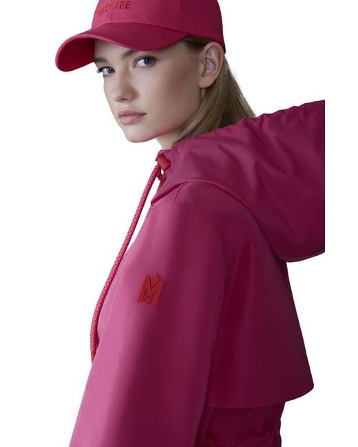 Mackage Purple Kalea Windproof & Water Resistant Recycled Polyester Jacket