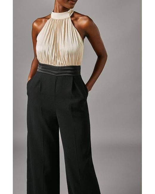 Coast Black Halter Jumpsuit