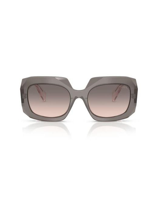 Prada Multicolor 55Mm Square Sunglasses