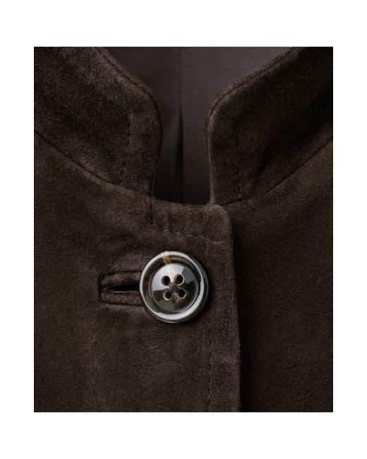 Mango Black Suede Jacket