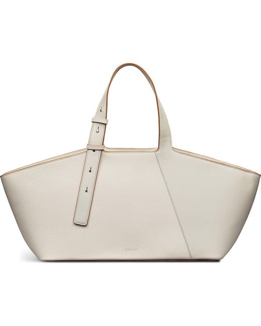 Radley Natural Freda Lane Ziptop Shoulder Bag