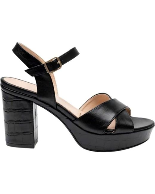 Menina Step Black Pippa Block Heel