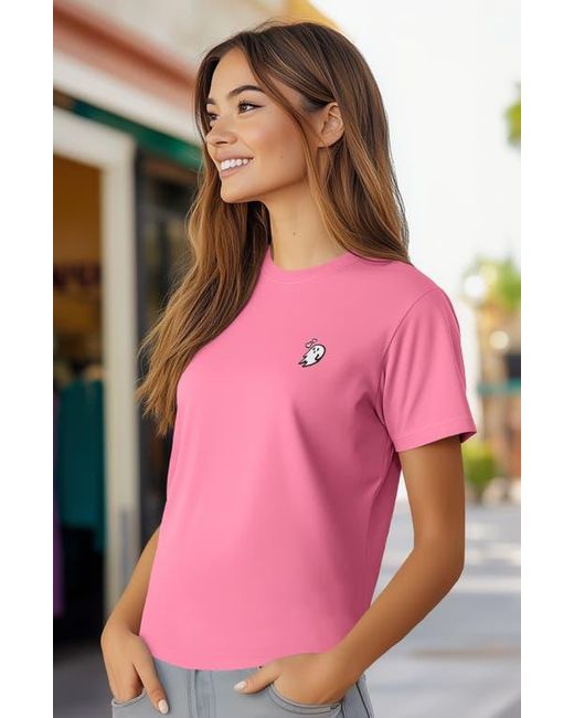 Alix Pink Heartly Ghost Tee