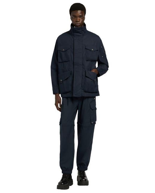 Moose Knuckles Black Hudson Utility Jacket for men