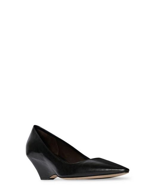The Row Black Liisa Wedge Pump