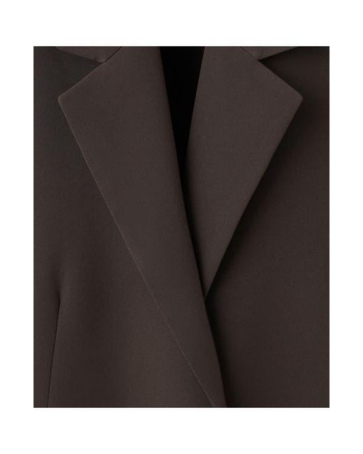 Mango Black Notch Lapel Vest