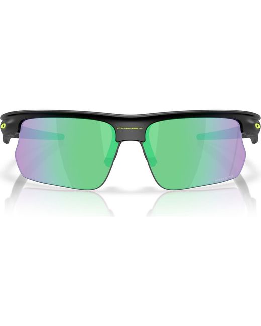 Oakley Green Bisphera 68Mm Prizm Gradient Oversize Rectangular Sunglasses for men