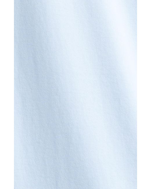 Givenchy Blue Slim Fit Logo Embroidered T-shirt for men
