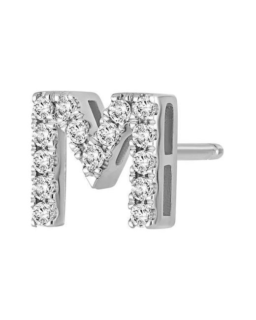 Bony Levy Multicolor Single Initial Earring