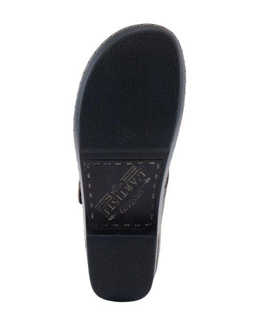 Spring Step White Flochino Platform Mule
