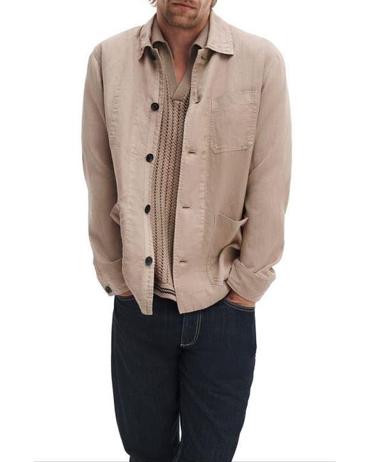 Rag & Bone Multicolor Evan Linen Chore Jacket for men