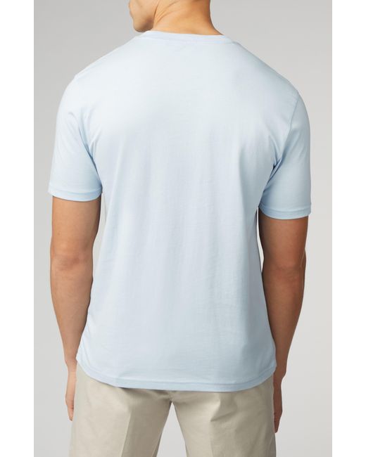 Ben Sherman Blue Signature Pocket T-shirt for men