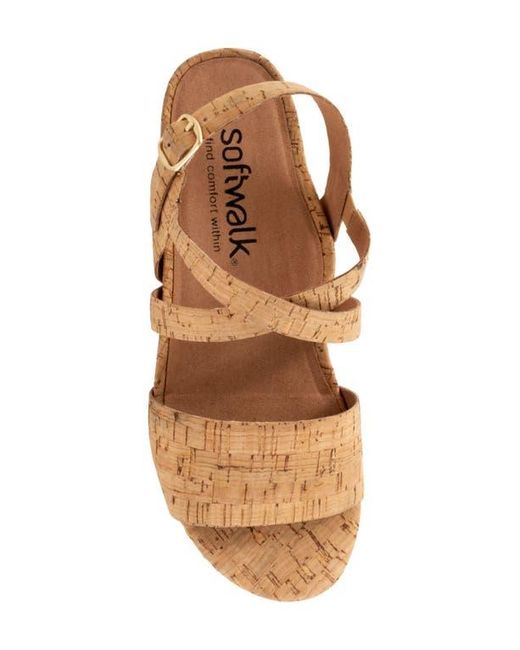 Softwalk® Brown Cali Sandal