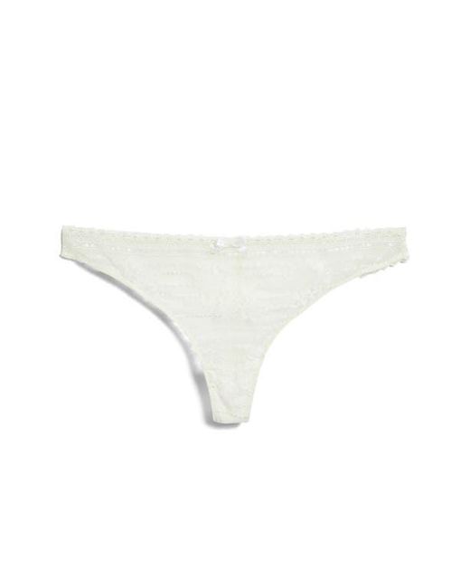 Etam Multicolor Panama Lace Thong