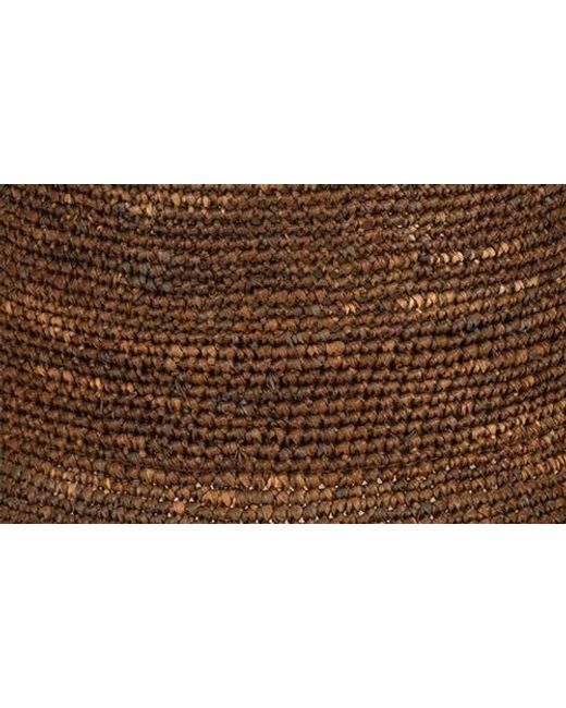 San Diego Hat Brown Weekend Straw Bucket Hat