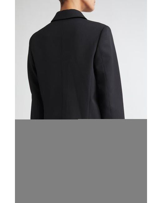 Comme des Garçons Black Wool Gabardine Jacket