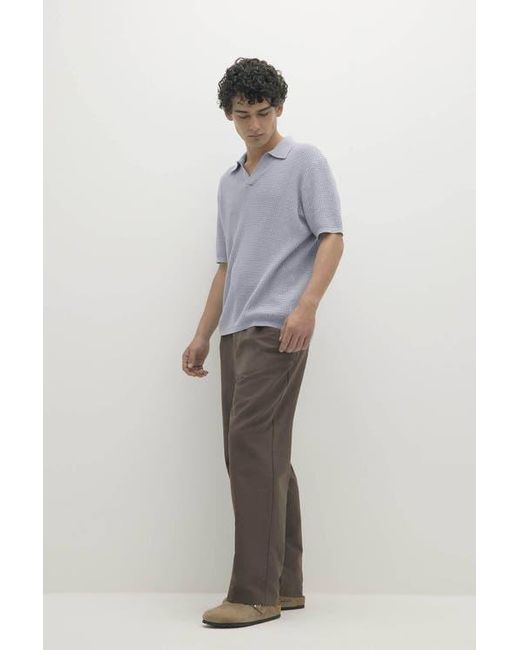 Naked Cashmere Gray Chase Polo for men