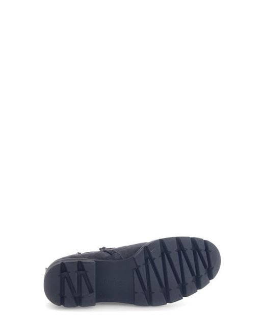Gabor Blue Lug Sole Bootie