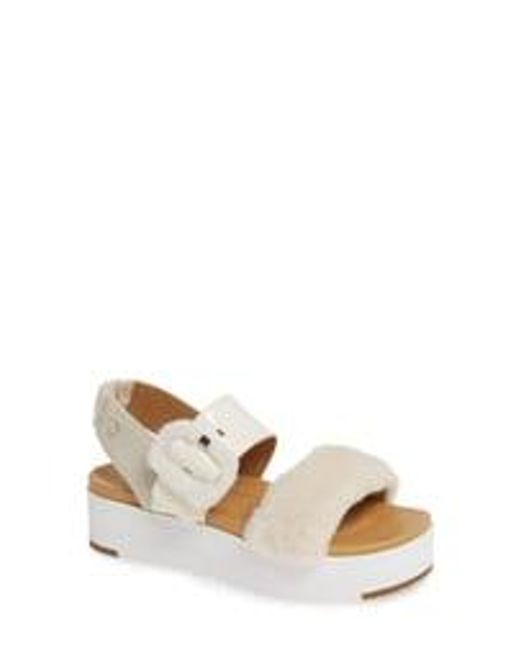ugg le fluff sandal