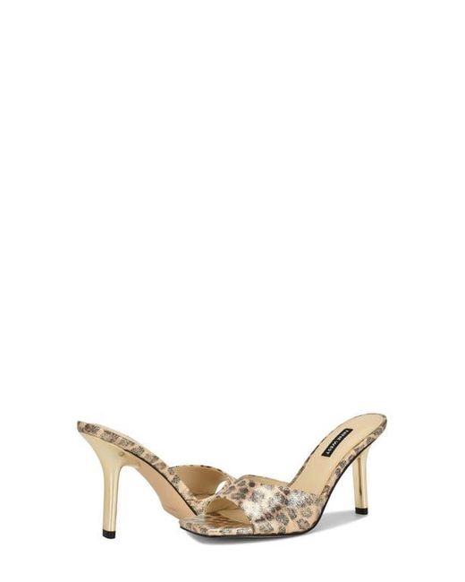 Nine West Metallic Disko High Heel Sandal