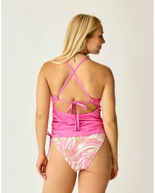 Carve Designs Pink Camari Tankini C Cup